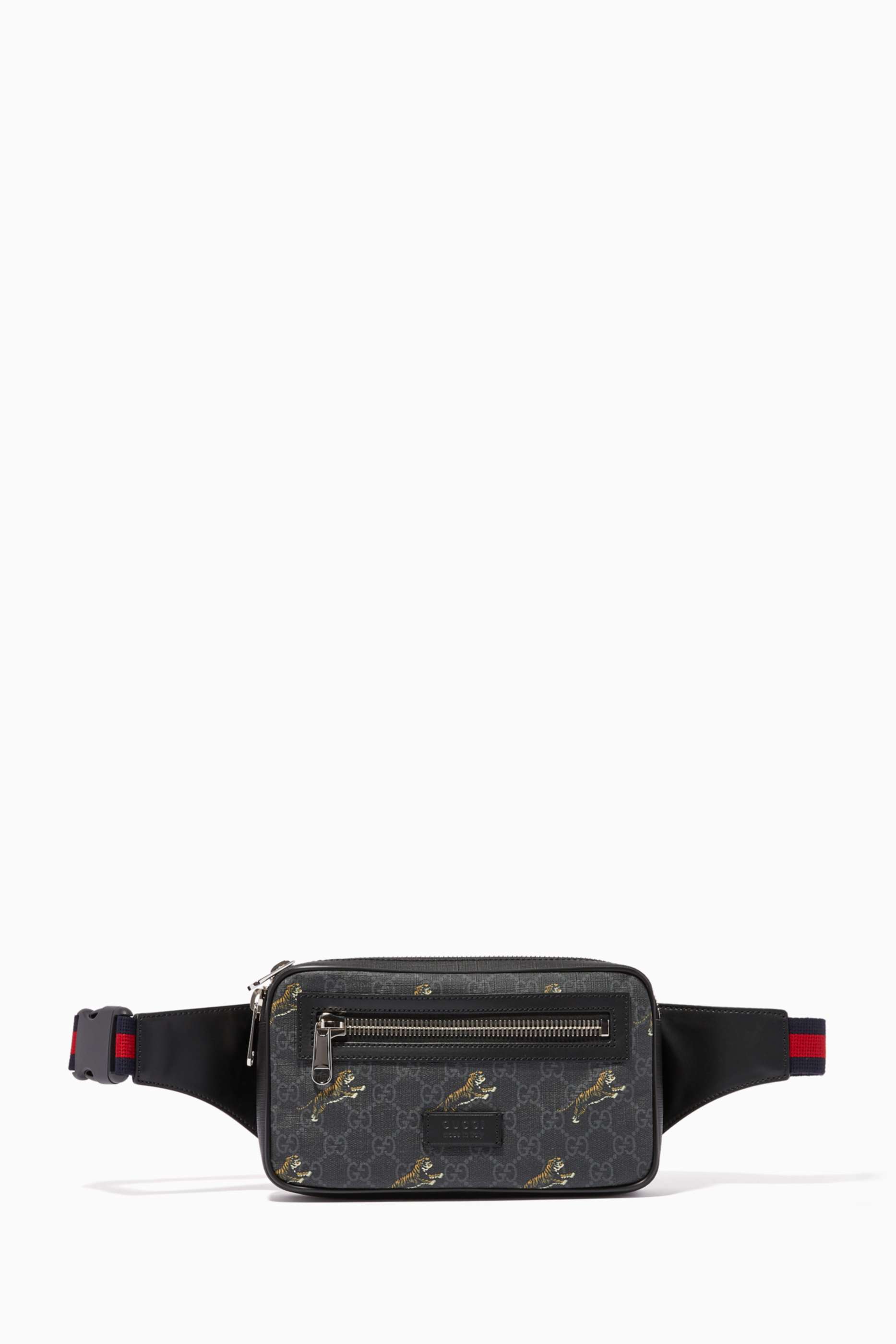 gucci fanny pack with tiger